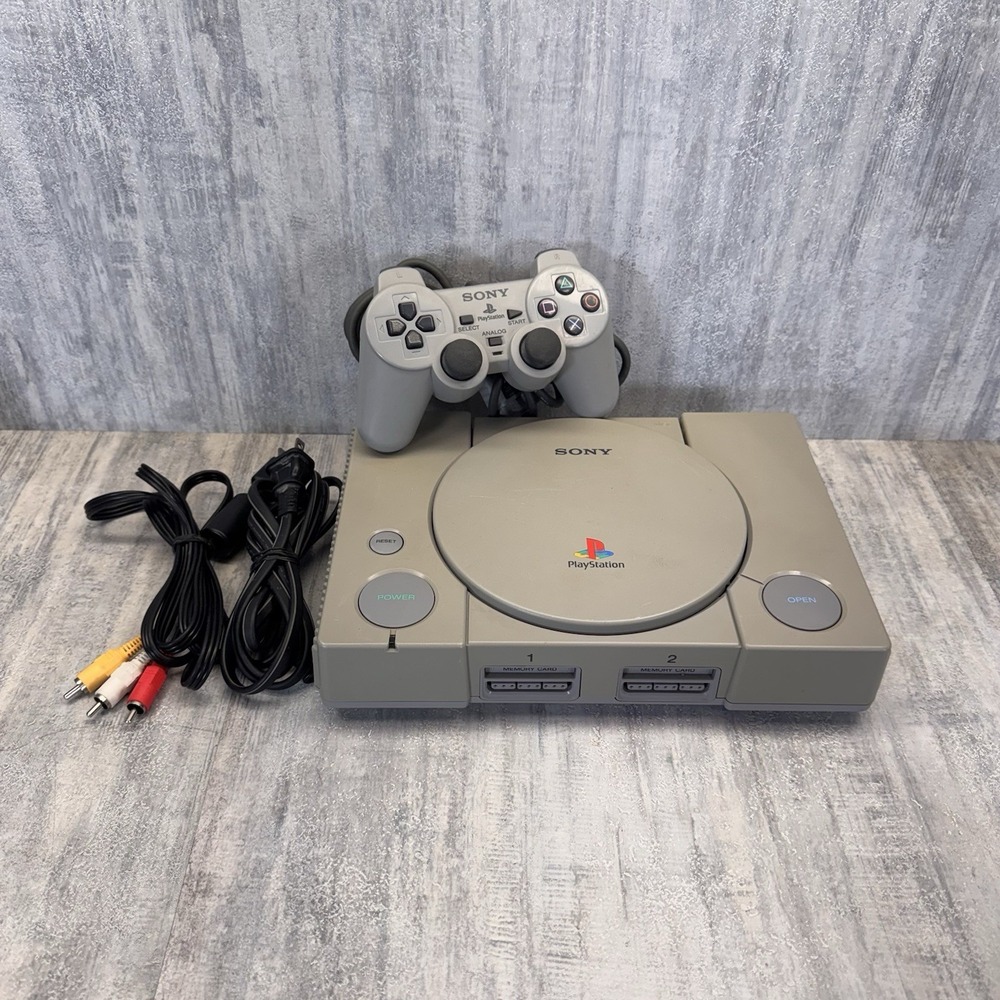 Sony PlayStation 1  PS1 Video Game Console With Controller- SCPH-7001